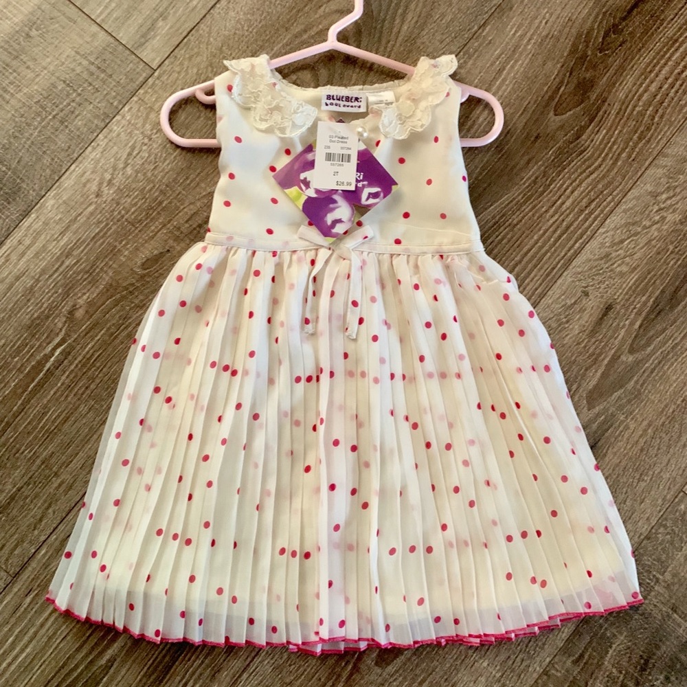 2T sleeveless NWT bluebird dress.